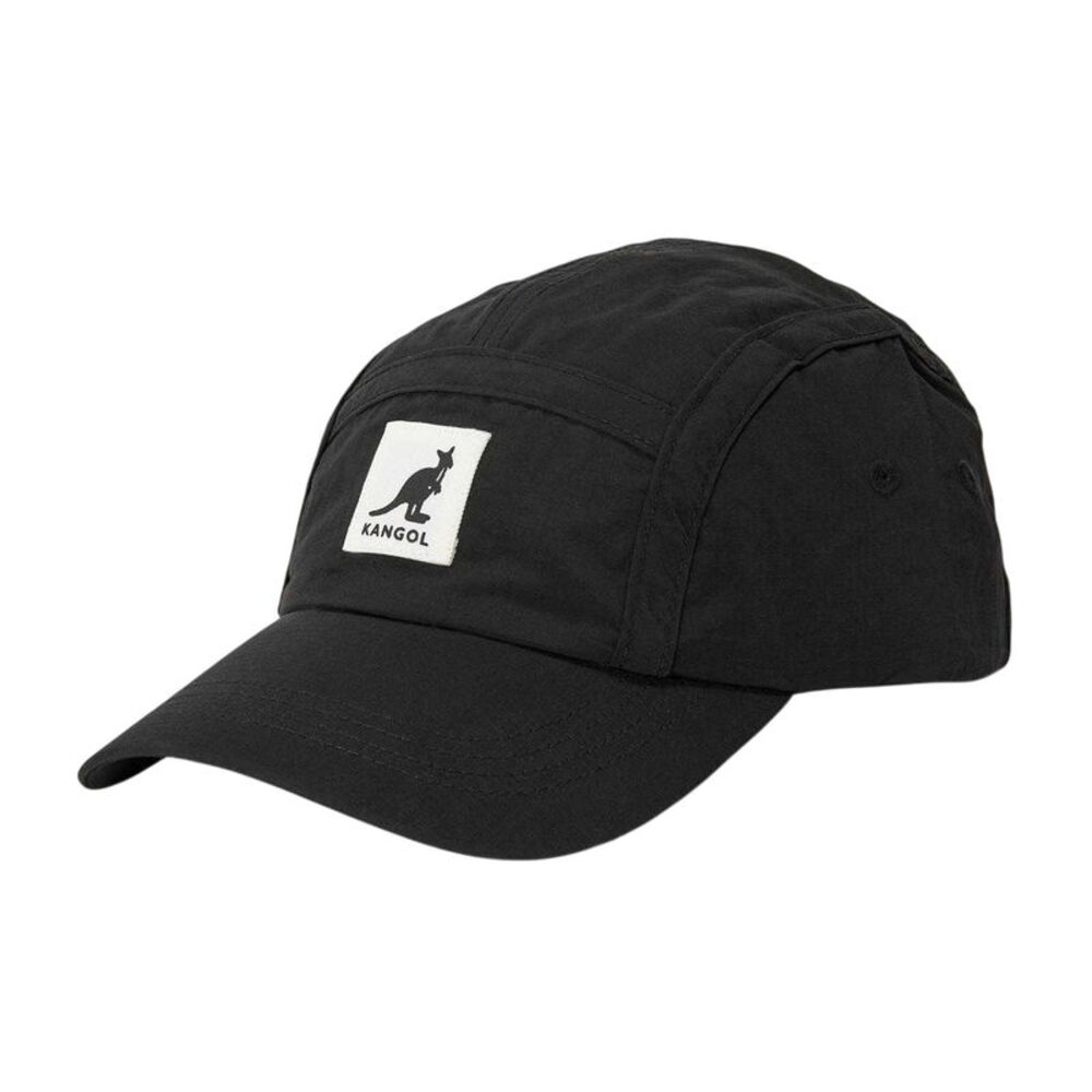 Kangol Mens 6 Panel Baseball Cap / Black